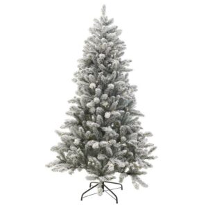 Χριστουγεννιάτικο Χιονισμένο Δέντρο Με Led Φωτάκια Υ180