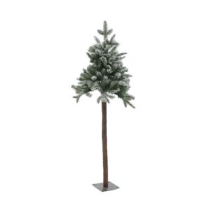 Χριστουγεννιάτικο Χιονισμένο Δέντρο Με Μεταλλική Βάση Υ150, 136 Tips