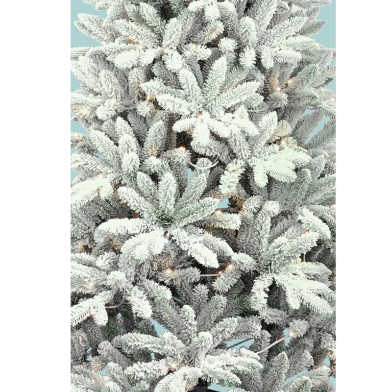 Χριστουγεννιάτικο Δέντρο Χιονισμένο Λευκό 'Alaska' Y180 | ZAROS