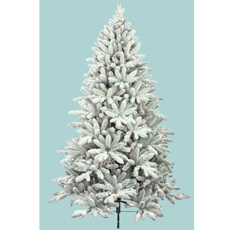 Χριστουγεννιάτικο Δέντρο Χιονισμένο Λευκό 'Alaska' Y240 | ZAROS