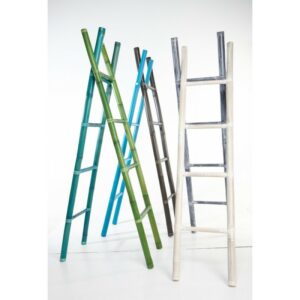 Διακοσμητική Σκάλα Από Φυσικό Bamboo Washed, Σε Διάφορα Χρώματα Υ200