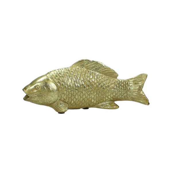 Διακοσμητικό Επιτραπέζιο Ψάρι Χρυσό Μ19.5