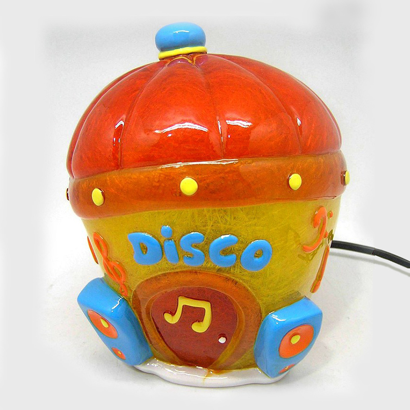 Επιτραπέζιο Παιδικό Φωτιστικό Πολύχρωμο Disco