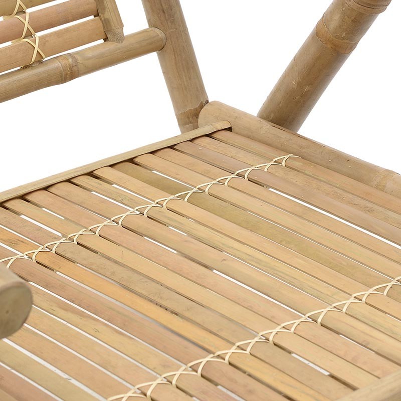 Κουνιστή Καρέκλα Bamboo Natural 