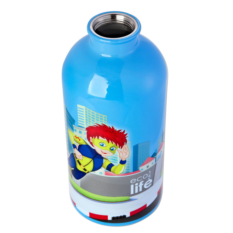 Μεταλλικό Ανοξείδωτο Μπουκάλι Super Boy 500ml