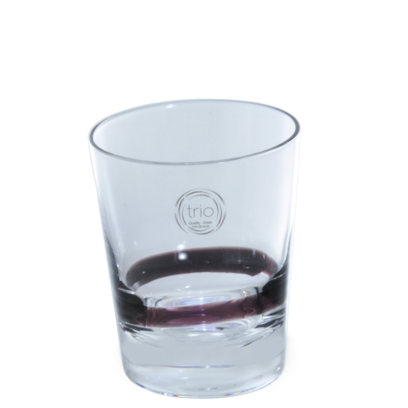 Ποτήρι Φυσητό Κρασιού 6 Τεμαχίων Amethyst