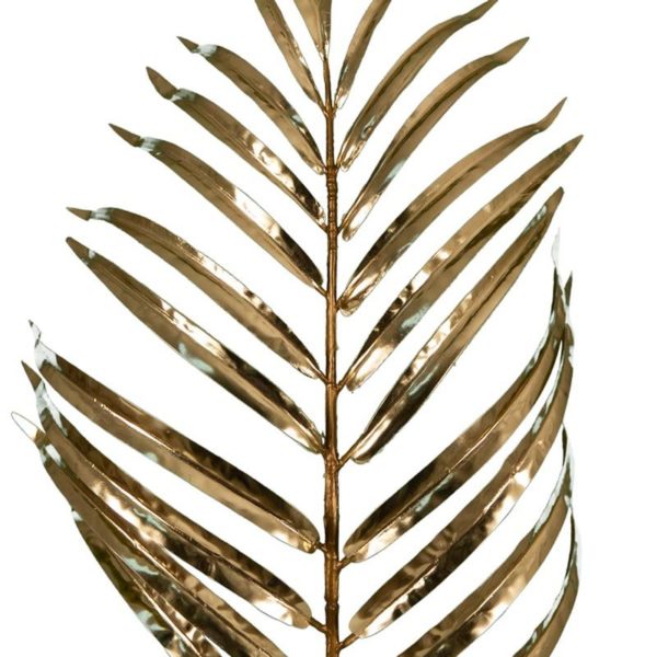 Ζάρος Φύλλο Αρέκα Χρυσό, Με Μεταλλική Βαφή Υ78