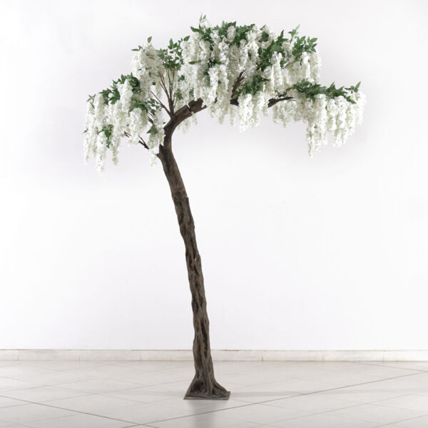 Τεχνητό Δέντρο Γλυσίνια Λευκή Υ320
