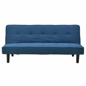 Καναπές/ Κρεβάτι Υφασμάτινο Μπλε 179x85x79, Inart