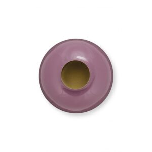 Pip Διακοσμητικό Μεταλλικό Βάζο Εμαγιέ Lilac Υ23