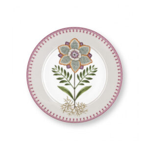 PIP Πιάτο Πορσελάνινο ‘Lily And Lotus’ Lilac Δ21