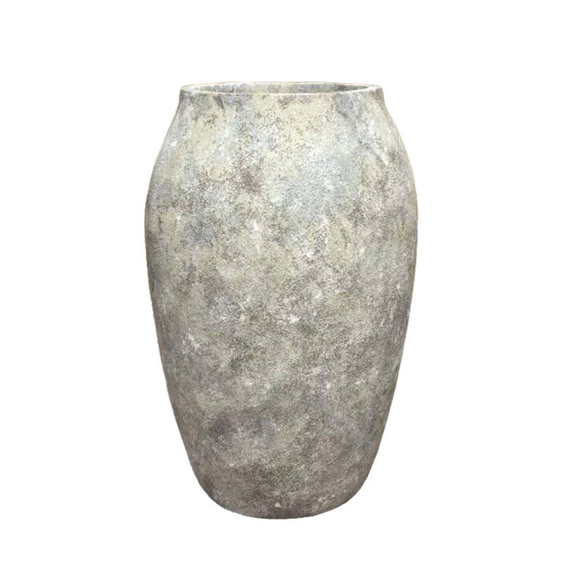 ΚΑΣΠΩ ΜΕΓΑΛΟ ΑΠΟ ΕΛΑΦΡΥ ΤΣΙΜΕΝΤΟ ΓΚΡΙ-ΜΠΕΖ ΠΑΛΑΙΩΜΕΝΟ - Φ50x72cm