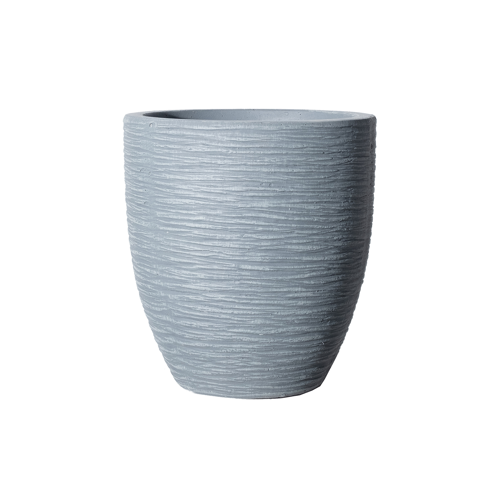 Supergreens Γλάστρα Πήλινη "Toned" Γκρι L 55x55x57 εκ.